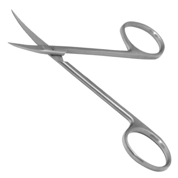 Tesoura Iris Curva 12 cm  - Thimon - Dental Access