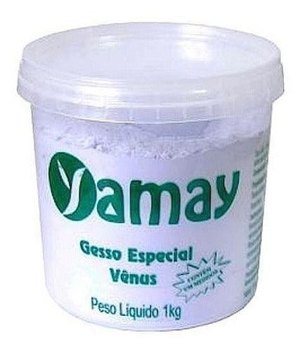 Gesso Especial Vênus Azul Tipo Iv 1kg - Yamay - Dental Access